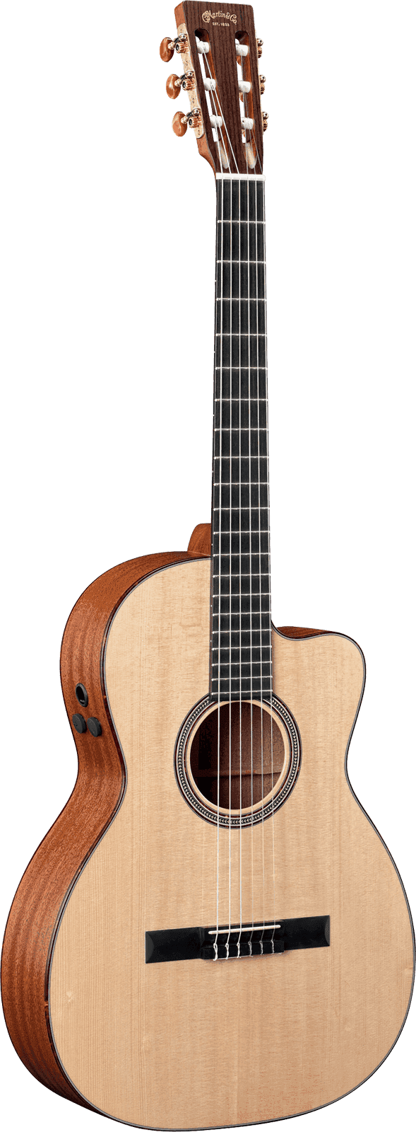 000 Nylon Epicéa Sitka/Sapele 000C-N