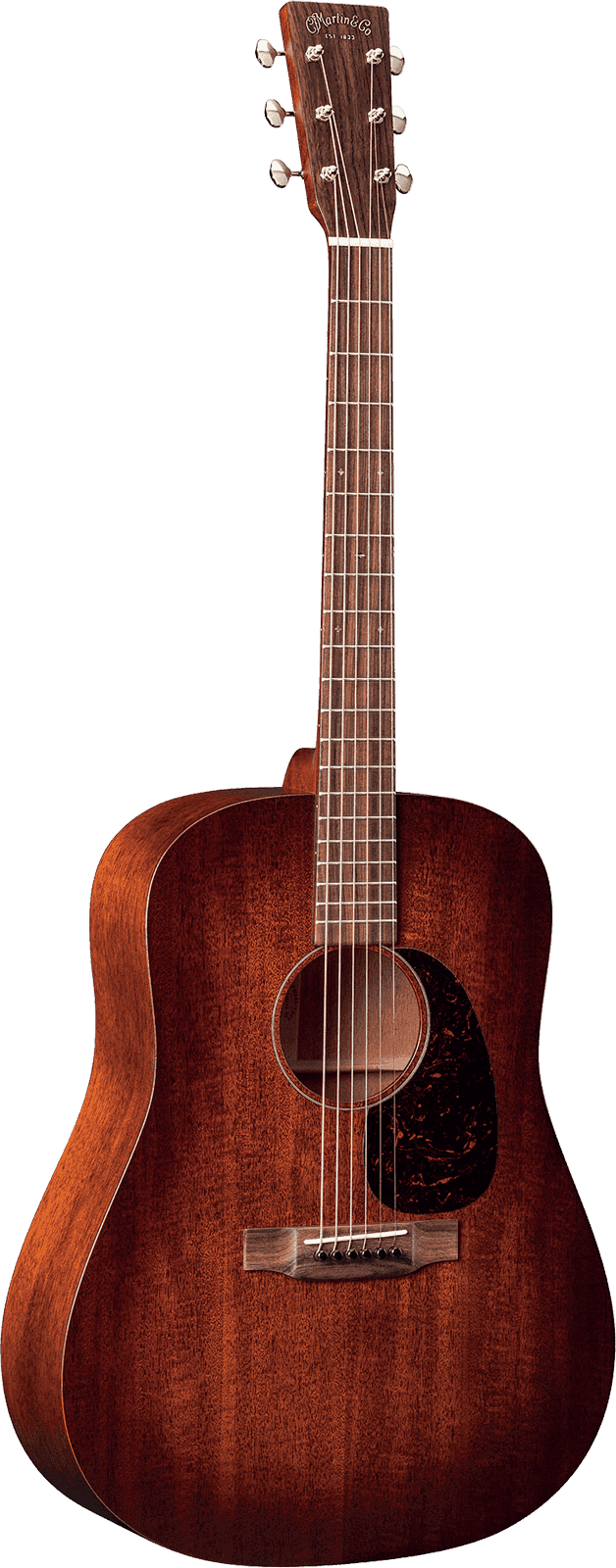 Dreadnought Acajou/Acajou Burst D-15M-BST