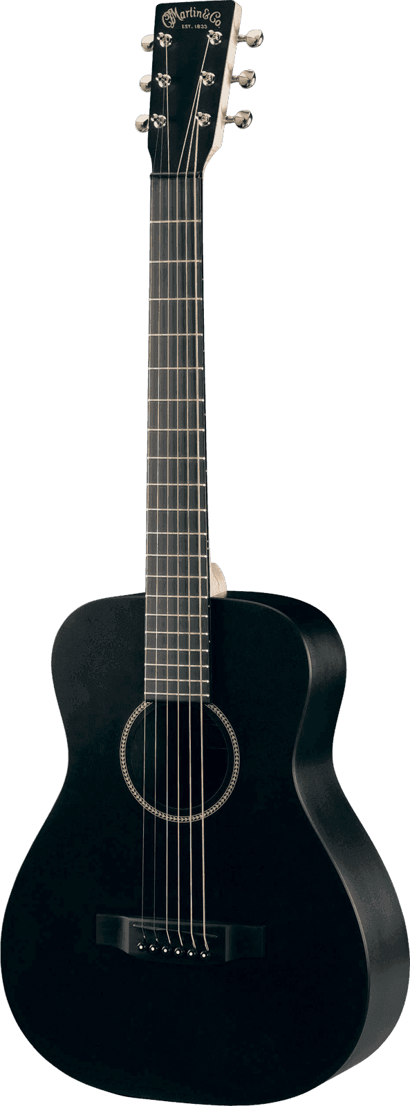 Little Martin HPL Noir/HPL Noir LX-BLK-L