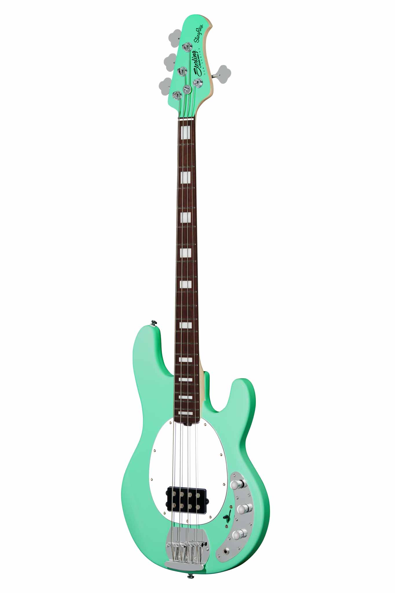 StingRay Plus SUB Série Sterling by Music Man 4 cordes Seafoam Green