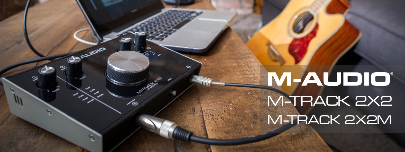 La Boite Noire du Musicien - M-Audio : nouvelles interfaces audio M-Track