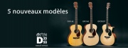 5 nouveaux modèles présentés par Martin Guitars