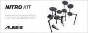 Nouvelle batterie électronique Alesis, la DM Nitro