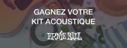 Gagnez un kit pour guitare acoustique Ernie Ball !