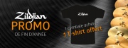 Promo Zildjian sur toutes les cymbales !!