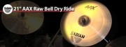 Sabian 21 AAX Raw Bell Dry Ride 