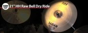 Sabian 21 HH Raw Bell Dry Ride 