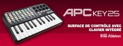 AKAI : L'innovatrice APC Key 25 disponible. 
