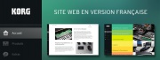 KORG lance son site en version française !