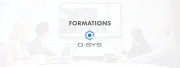 Q-SYS : Formations Architect, niveau 1 et niveau 2