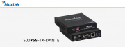 L'émetteur 500759-TX désormais compatible Dante