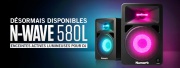 Numark : Enceintes actives lumineuses N-WAVE 580L
