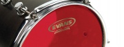 Evans Hydraulic Red: véritable peau à bain d'huile