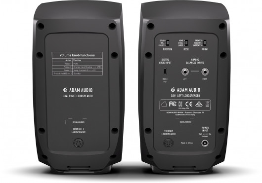 ADAM AUDIO Enceintes actives D3V-BLACK