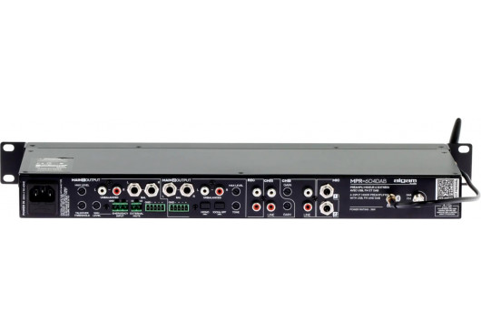 MPR-604-DAB ALGAM AUDIO MIXEURS MPR-604-DAB