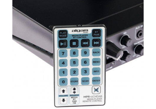 MPR-604-DAB ALGAM AUDIO MIXEURS MPR-604-DAB