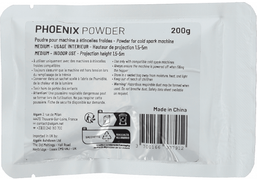 ALGAM LIGHTING EFFETS ATMOSPHÉRIQUES PHOENIX-POWDER