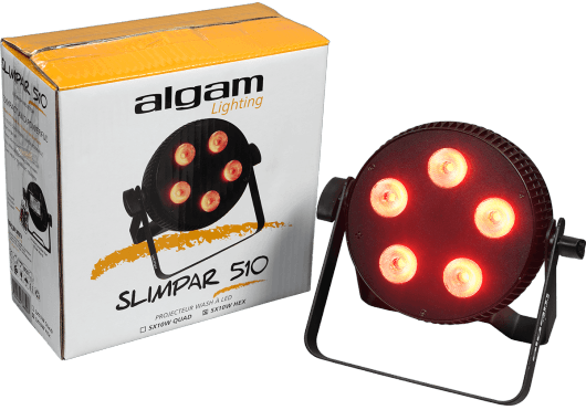 ALGAM LIGHTING PROJECTEURS À LED SLIMPAR-510-HEX