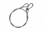 PACK 12 ELINGUES 4MM 85CM ARGENT
