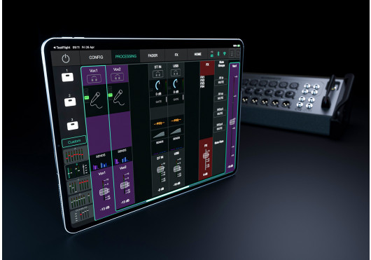 ALLEN & HEATH MIXEURS NUMÉRIQUES CQ-20B