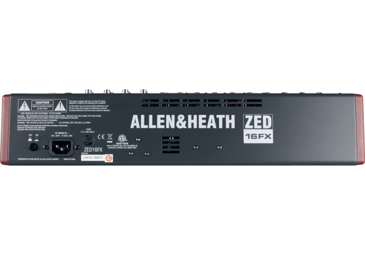 ALLEN & HEATH Mixeurs Analogiques ZED-16FX