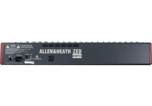 ALLEN & HEATH Mixeurs Analogiques ZED-22FX