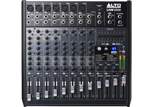 ALTO PROFESSIONAL Mixeurs LIVE1202