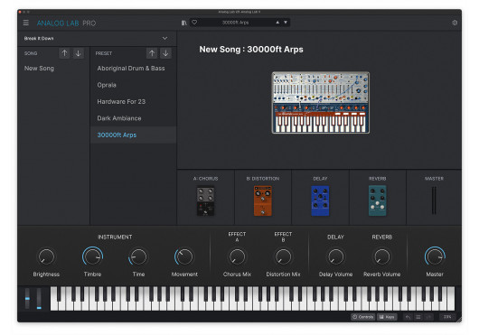 ARTURIA LOGICIELS ANALOGLABPRO-SN