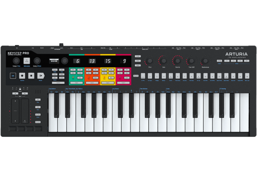 ARTURIA CONTROLEURS KEYSTEPPRO-BK