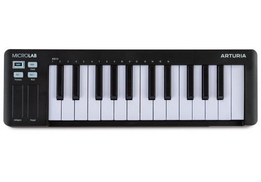 ARTURIA CLAVIERS MAITRES MICROLABMK3-BK
