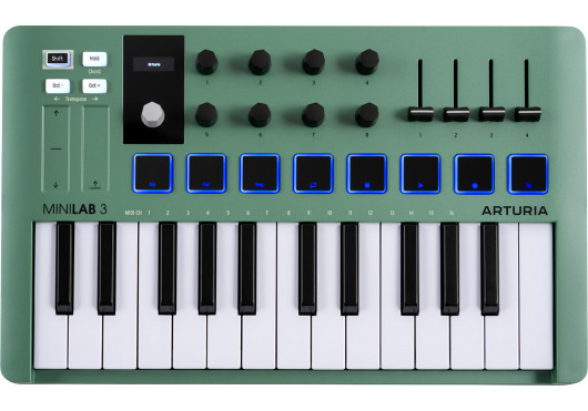 ARTURIA CLAVIERS MAITRES MINILAB3-MT