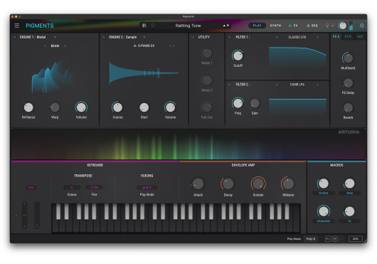 ARTURIA LOGICIELS PIGMENTS6-SN