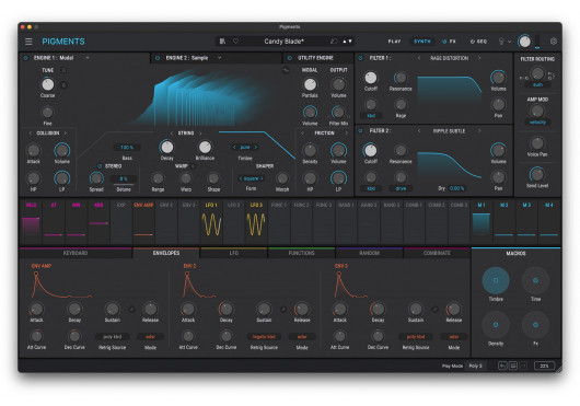 ARTURIA LOGICIELS PIGMENTS7-SN
