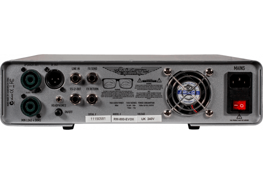 ASHDOWN Amplis basse RM-800-EVO-II