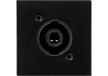 Plastron 45x45 - Speakon Noir photo Plastron 45x45 - Speakon Noir