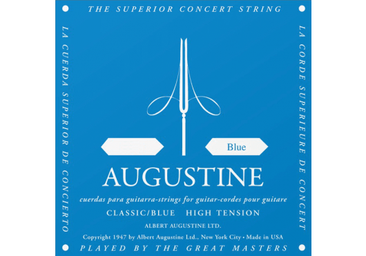 AUGUSTINE CORDES CLASSIQUES BLEU3-SOL