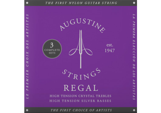 AUGUSTINE CORDES CLASSIQUES RGBLEU-3P