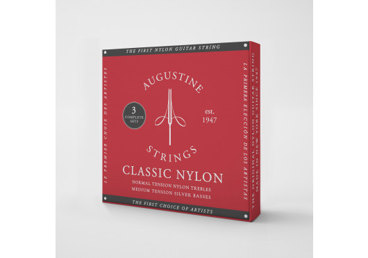 AUGUSTINE CORDES CLASSIQUES ROUGE-3P