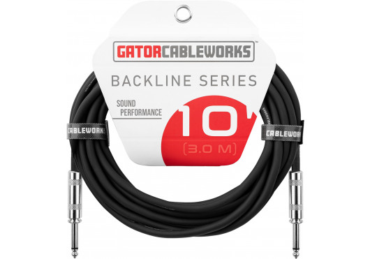GATOR CABLEWORKS CÂBLES INSTRUMENT GCWB-INS-10