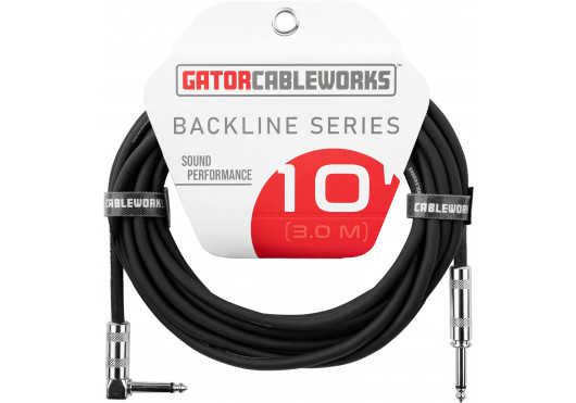 GATOR CABLEWORKS CÂBLES INSTRUMENT GCWB-INS-10RA