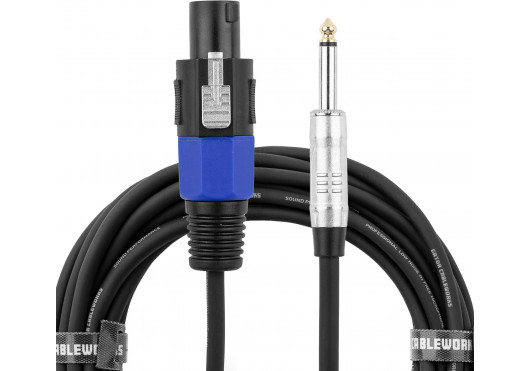 CABLEWORKS CÂBLES HAUT-PARLEUR GCWB-SPK-10-1TL