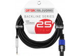 CABLEWORKS CÂBLES HAUT-PARLEUR GCWB-SPK-25-1TL