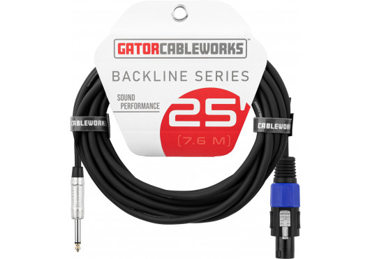 CABLEWORKS CÂBLES HAUT-PARLEUR GCWB-SPK-25-1TL