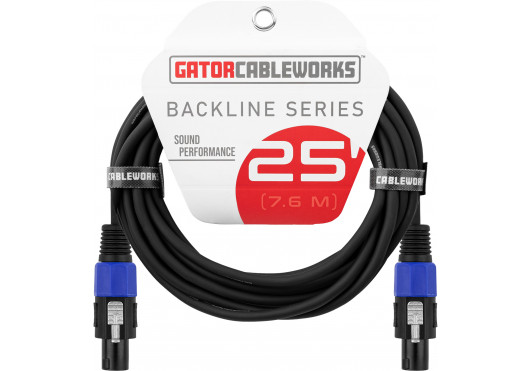 CABLEWORKS CÂBLES HAUT-PARLEUR GCWB-SPK-25-2TL