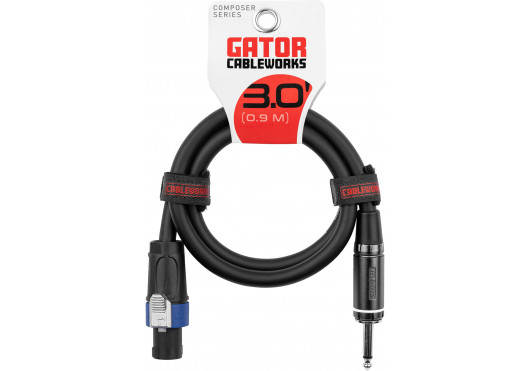CABLEWORKS CÂBLES HAUT-PARLEUR GCWC-SPK-03-1TL