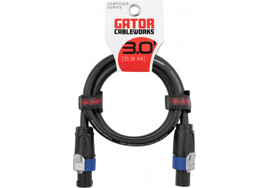 CABLEWORKS CÂBLES HAUT-PARLEUR GCWC-SPK-03-2TL