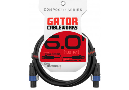 CABLEWORKS CÂBLES HAUT-PARLEUR GCWC-SPK-06-2TL