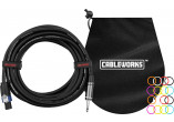 CABLEWORKS CÂBLES HAUT-PARLEUR GCWC-SPK-10-1TL
