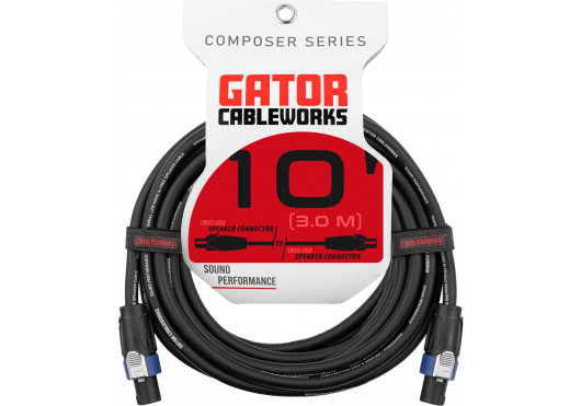 CABLEWORKS CÂBLES HAUT-PARLEUR GCWC-SPK-10-2TL