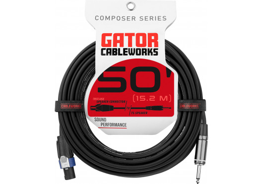 CABLEWORKS CÂBLES HAUT-PARLEUR GCWC-SPK-50-1TL